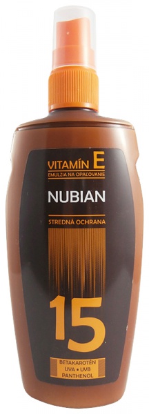 Nubian opalovací emulze OF15 150ml