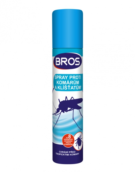 Bros spray proti komárům a klíšťatům 90ml
