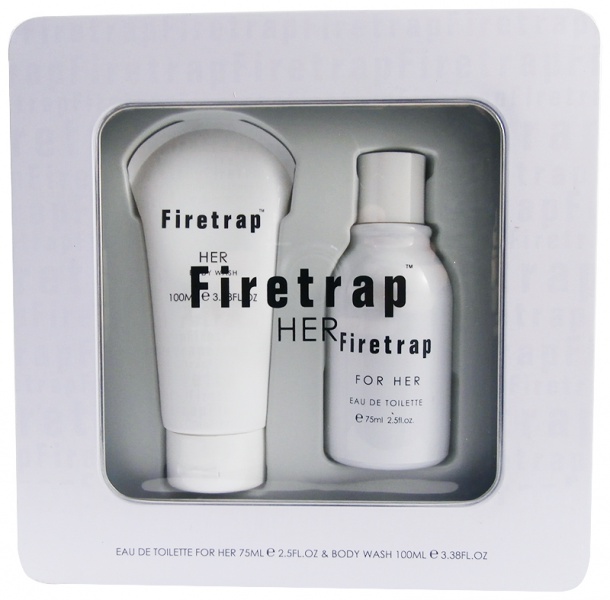 Firetrap sprchový gel 100ml+ Edt 75ml Tin for Her pro ženy