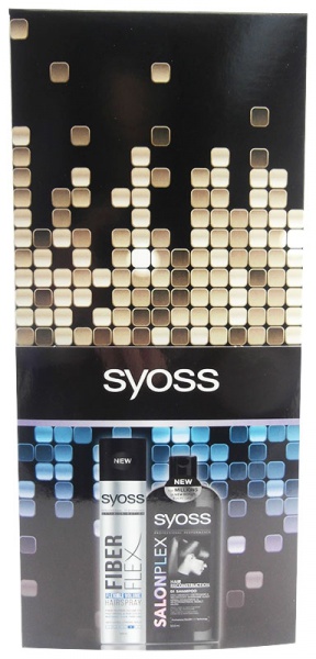 Syoss kazeta Salon Plex šampon 500ml + lak na vlasy 300ml (LILIAL)