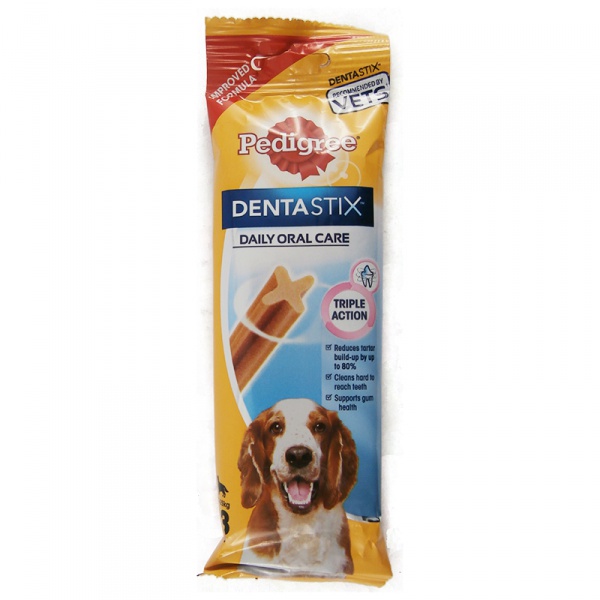 Pedigree Dentastix Medium pro středně velké psy (10-25kg) 77g (3ks)
