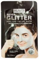 Beauty Formulas Maska slupovací sříbrná&třpytivá 10g
