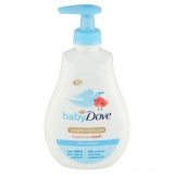 Dove Baby dětský hydratační mycí gel pro celé tělo a vlásky v pumpičce 400ml