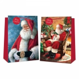 Vánoční taška XL Traditional Santa (46x70)